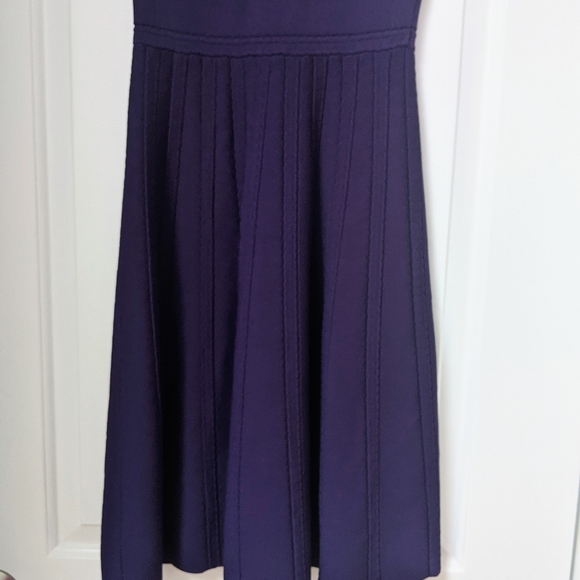L.K.Bennett London Purple Sleeveless Designer Dress - Picture 7 of 11